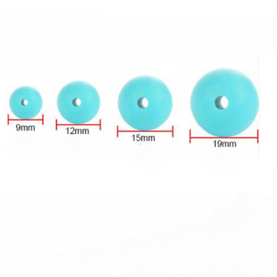 Wholesale Baby Molars Silicone Beads Necklaces